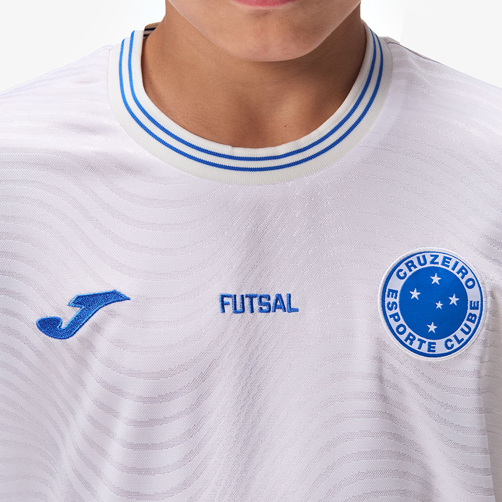 Camisa de Futsal Joma Home Cruzeiro Infantil