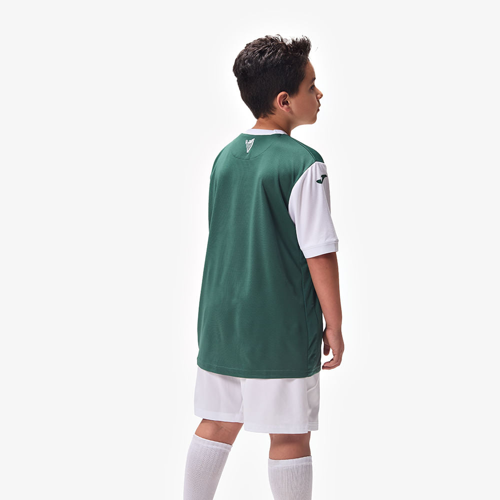 Camisa Joma Hibernian I Infantil 25/26 - Verde e Branco