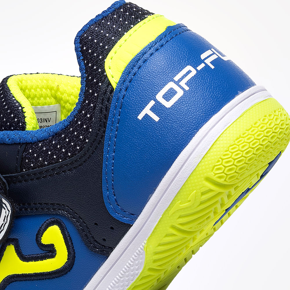 Chuteira de Futsal Joma Top Flex Infantil Velcro Unissex