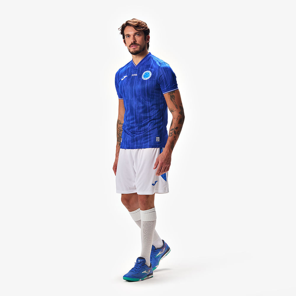 Camiseta de Futsal Joma Home Cruzeiro Masculina