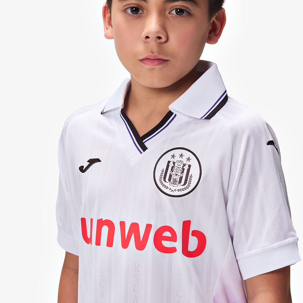 Camisa Joma Anderlecht II Infantil 25/26 - Branco